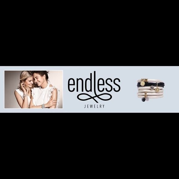 Endless Red Leather Bracelets 18K RoseGold Magnetic Clasp - Picture 4 of 4